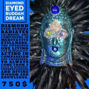 Diamond Eye Buddha Head